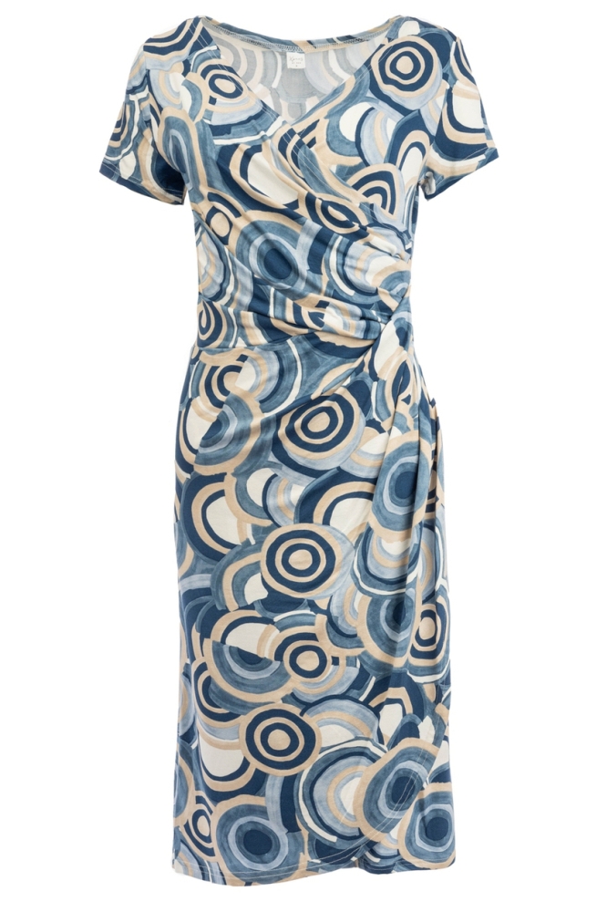 JANET LONG SS DENIM CRICLES 25S4 X1793 01 306 denim
